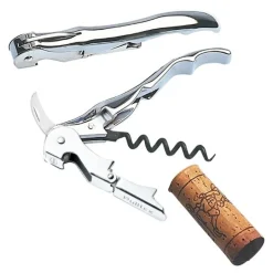 Pulltaps classic vinåpner med etui stål