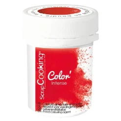 Pulverfarge 5 g rød