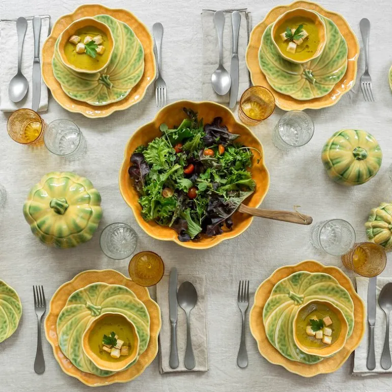 Pumpkin tallerken 27,5 cm gresskar oransje