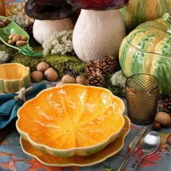 Pumpkin tallerken 27,5 cm gresskar oransje