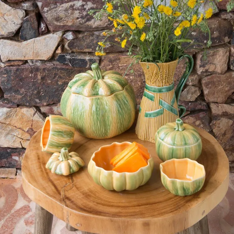 Pumpkin terrin 4,3L gresskar oransje/grønn