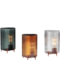 Putki lampe 34x20,5 cm grå