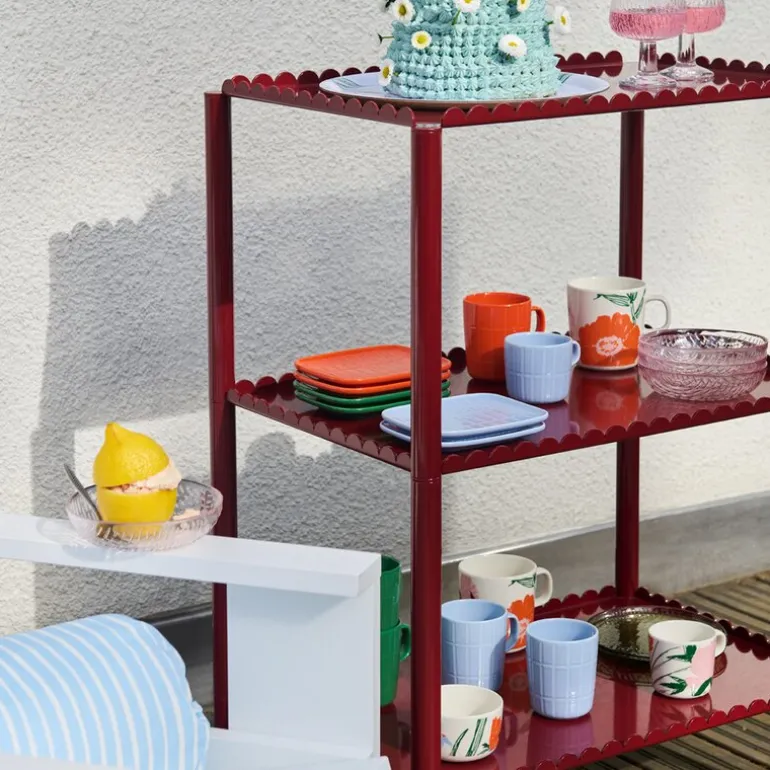 Puutarhakutsut krus 40 cl hvit/grønn/oransje