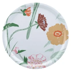 Puutarhakutsut serveringsfat 31 cm multi