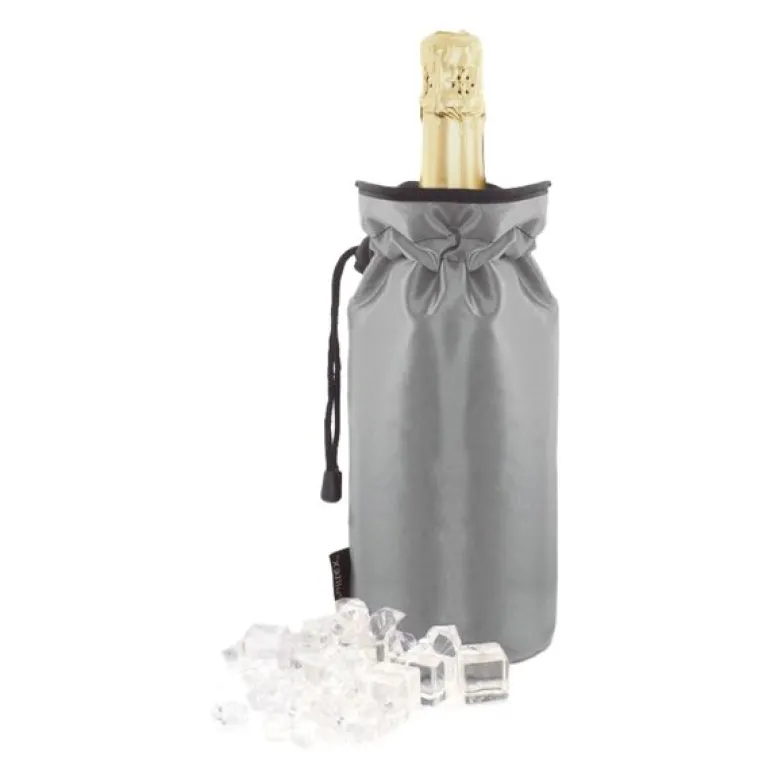 PWC champagnekjøler 18,5x12 cm sølv