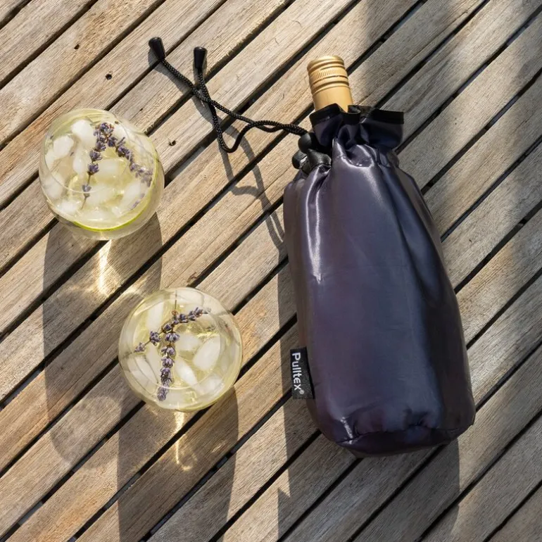 PWC champagnekjøler 18,5x12 cm sølv