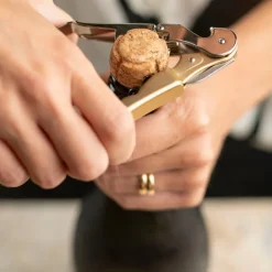 PWC Pulltaps Basic 2F vin- og champagneåpner gull