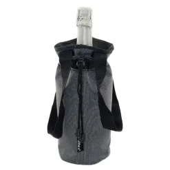 PWC To Go kjølebag for én flaske 18,5x12 cm grå