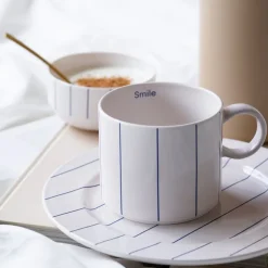 Pyjamas jumbo kopp 40 cl beige/midnight blue