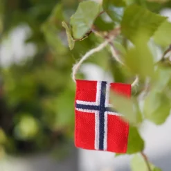 Pynteflagg 3,5x5cm 5 stk