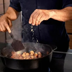 RÅ stekespade 30 cm brun