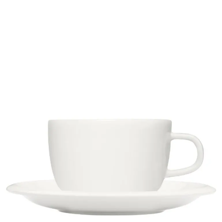 Raami kopp 27 cl og skål 16 cm hvit