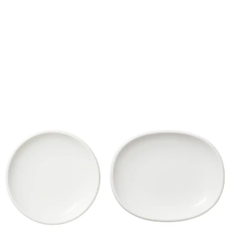 Raami små tallerken 2 stk hvit