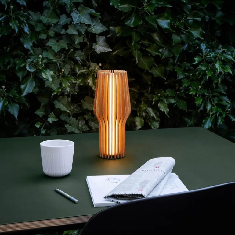 Radiant LED batteri lampe oak