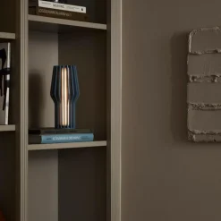 Radiant LED lampe 25 cm dusty blue