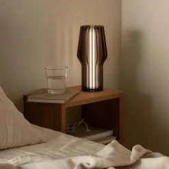 Radiant LED lampe 25 cm svart