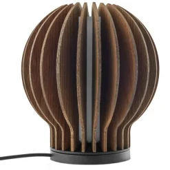 Radiant rund LED lampe 15 cm røkt eik