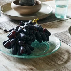 Rain tallerken 27 cm 2 stk aqua