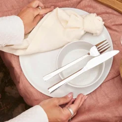 RAW Arctic White tallerken 28 cm 4 stk