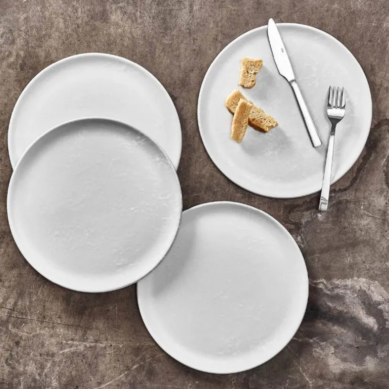 RAW Arctic White tallerken 28 cm 4 stk