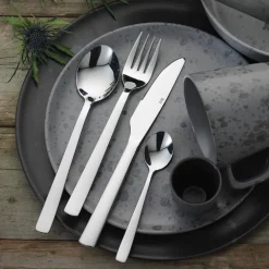 RAW bestikk 16 deler gaveeske stål