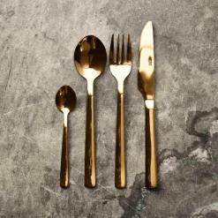 RAW bestikksett 48 deler gull