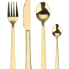 RAW bestikksett 16 deler gull