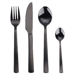 RAW bestikksett 16 deler svart