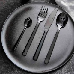 RAW bestikksett 60 deler svart