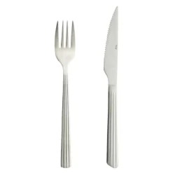 RAW grill bestikksett 8 deler matt stål