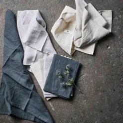 RAW Hør oppvaskhåndkle 2 stk lys grå