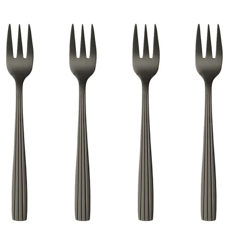 RAW kakegaffel 4 stk matte black