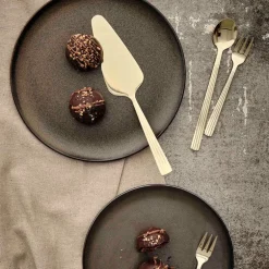 RAW kakespade 26 cm champagne gold