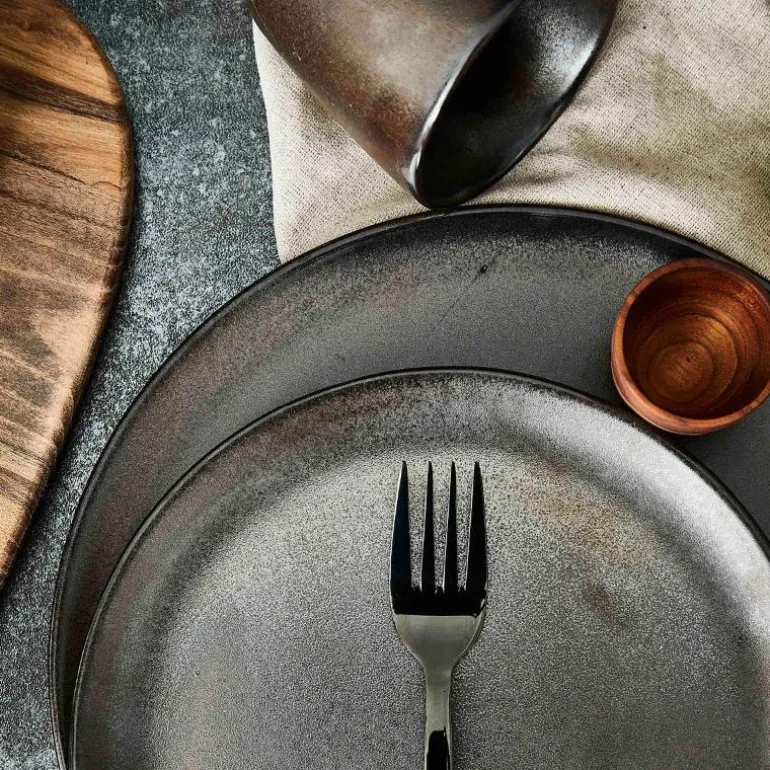 RAW Metallic Brown asjett 20 cm