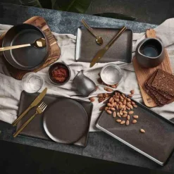 RAW Metallic Brown fat 34x18 cm