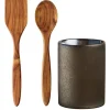 RAW Metallic Brown redskapskrukke m/ palett og gryteskje