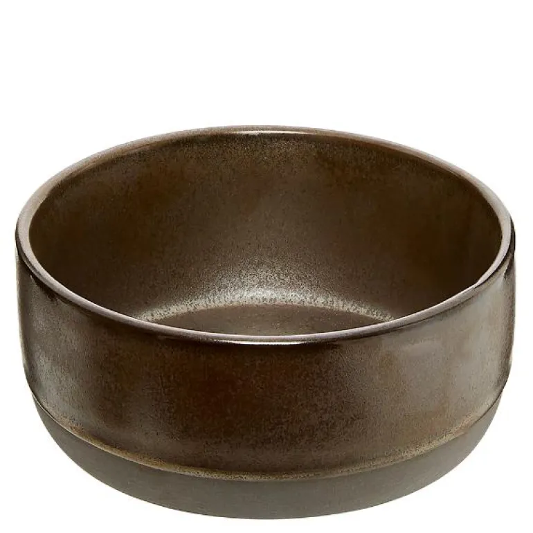RAW Metallic Brown skål 13,5x6 cm
