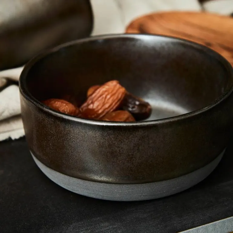 RAW Metallic Brown skål 13,5x6 cm