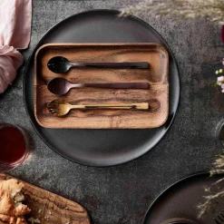 RAW Metallic Brown tallerken 28 cm