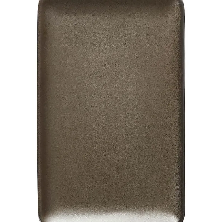 RAW Metallic Brown tallerken 23,5x15 cm