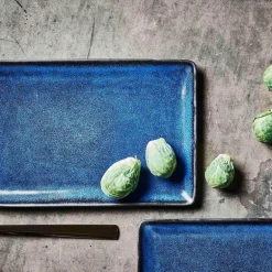 RAW Midnight Blue tallerken 23x15 cm