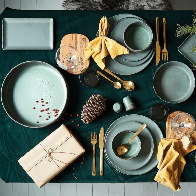 RAW Northern Green tallerken 28 cm 4 stk