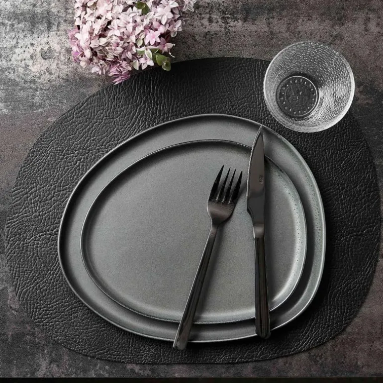 RAW Organic Northern Green frokosttallerken 24x21 cm