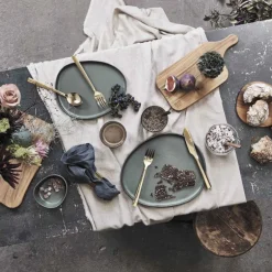 RAW Organic Northern Green frokosttallerken 24x21 cm