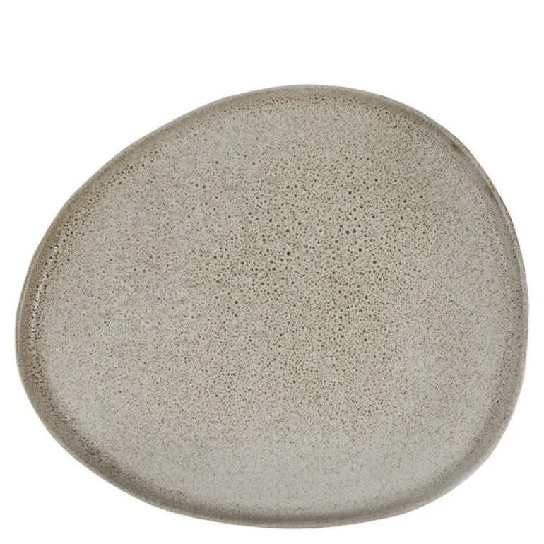 RAW Organic tallerken 25x29 cm sandy beige