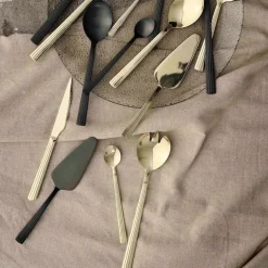 RAW salatsett 2 deler champagne gold