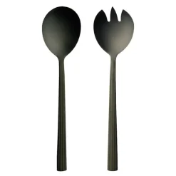 RAW salatsett 2 deler matte black