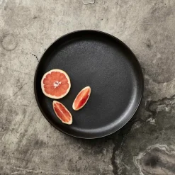 Raw serveringsskål 30 cm titanium black