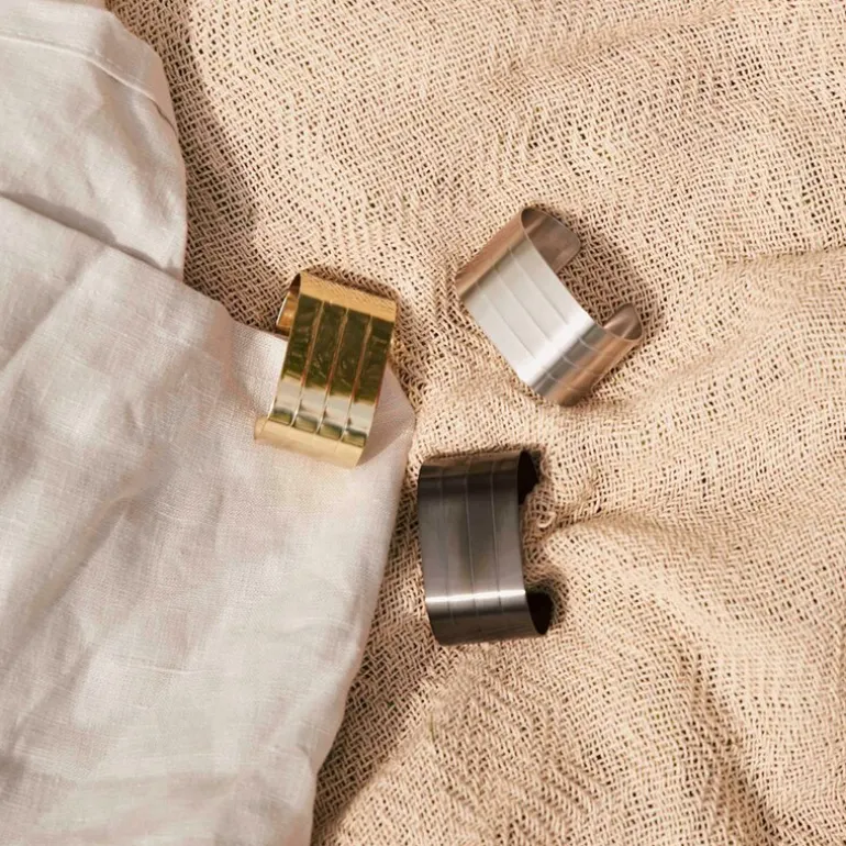 RAW serviettring 4 stk matte black