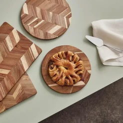 Raw skjærebrett 28x1,8 cm akasie